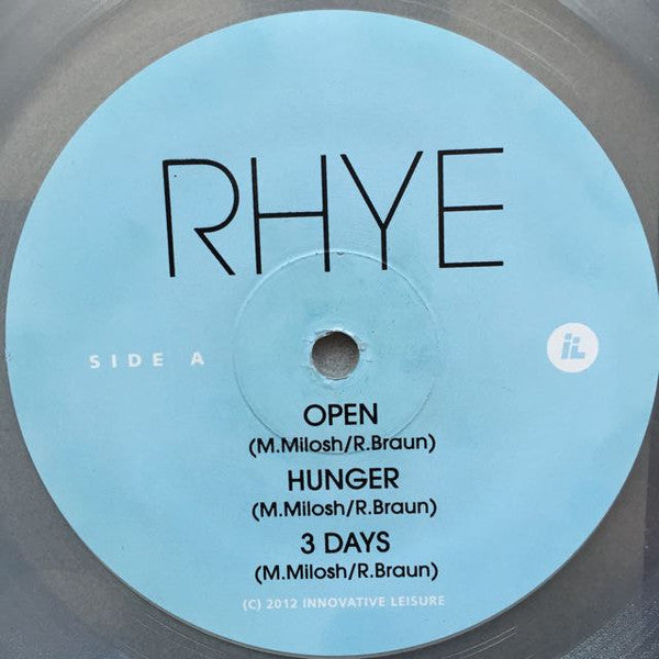 Rhye : Open (12", EP, Cle)