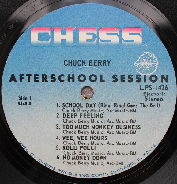 Chuck Berry : After School Session (LP, Album, RE)