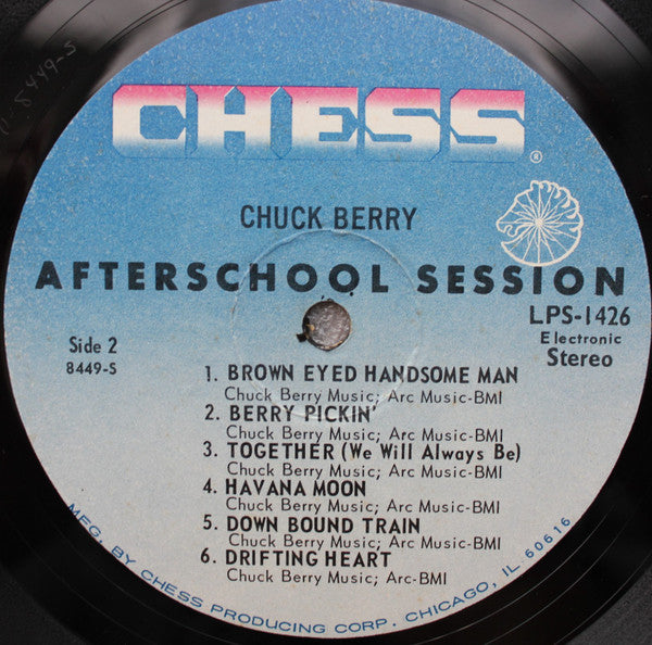 Chuck Berry : After School Session (LP, Album, RE)