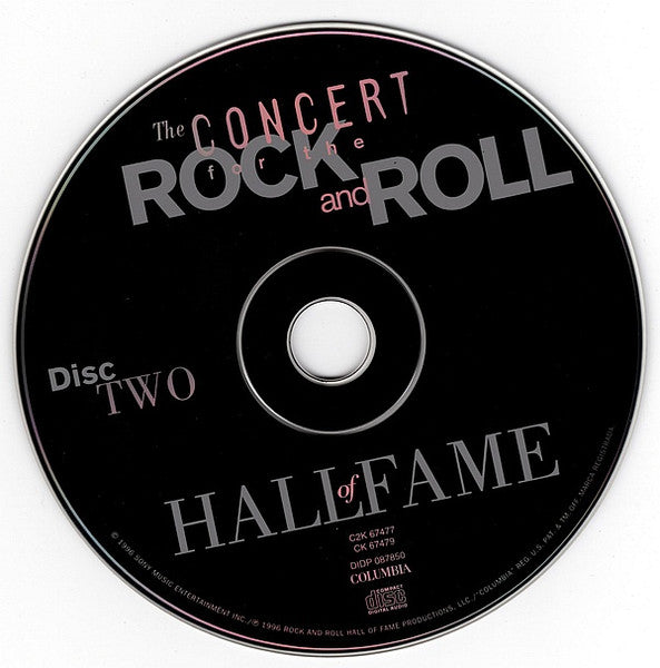 Various : The Concert For The Rock And Roll Hall Of Fame (2xCD, Album, RP)