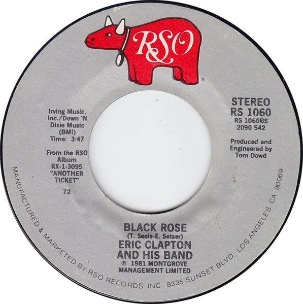 Eric Clapton And His Band : I Can't Stand It (7", Single, Styrene, 72 )