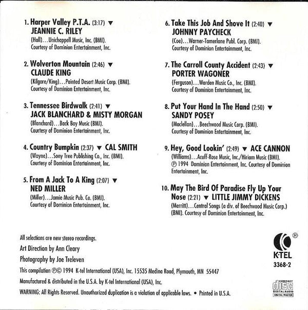 Various : Academy Of Country Music's The 101 Greatest Country Hits - Vol. Nine: Country Classics (CD, Comp)