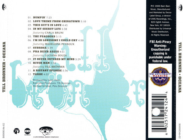 Till Brönner : Oceana (CD, Album)