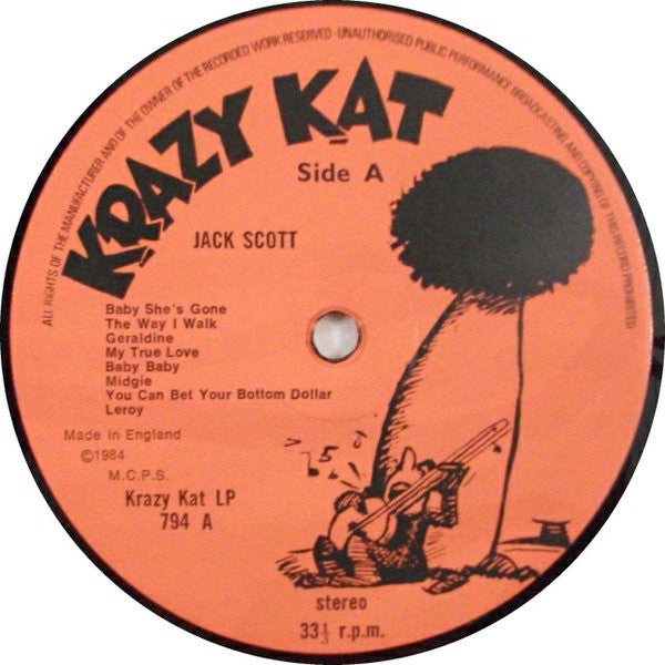 Jack Scott : Jack Scott (LP, Comp, RE)
