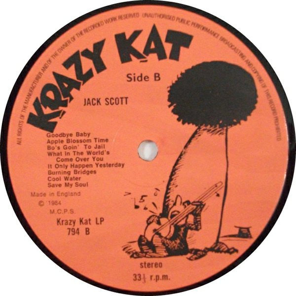 Jack Scott : Jack Scott (LP, Comp, RE)