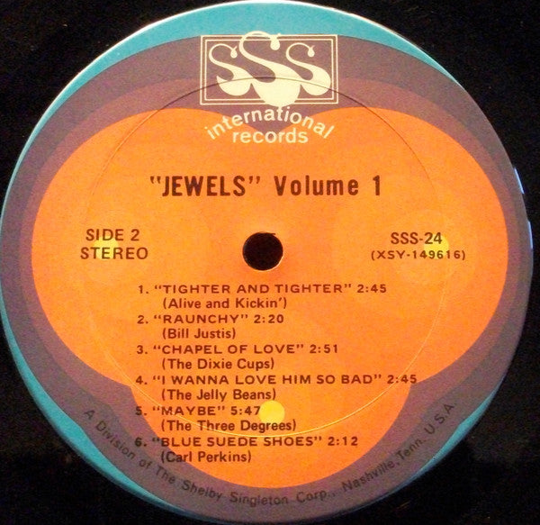 Various : Jewels Volume 1 (LP, Comp)