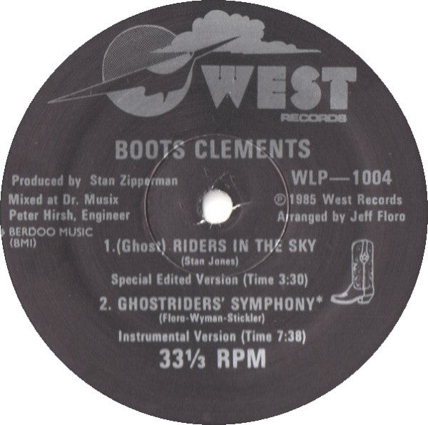 Boots Clements* : (Ghost) Riders In The Sky (12")