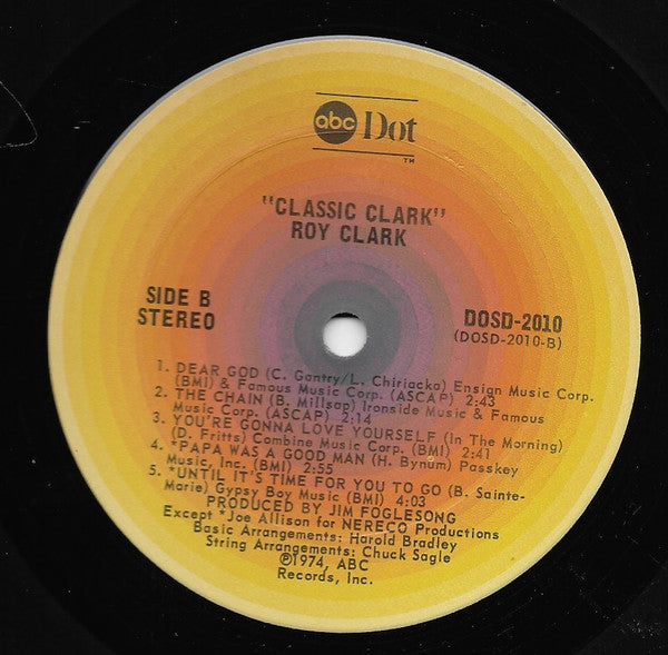 Roy Clark : Classic Clark (LP)