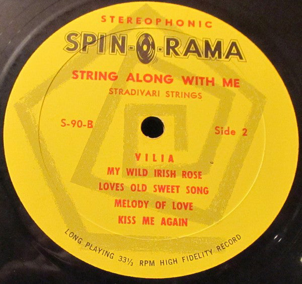 The Stradivari Strings* : String Along With Me (LP, Album)