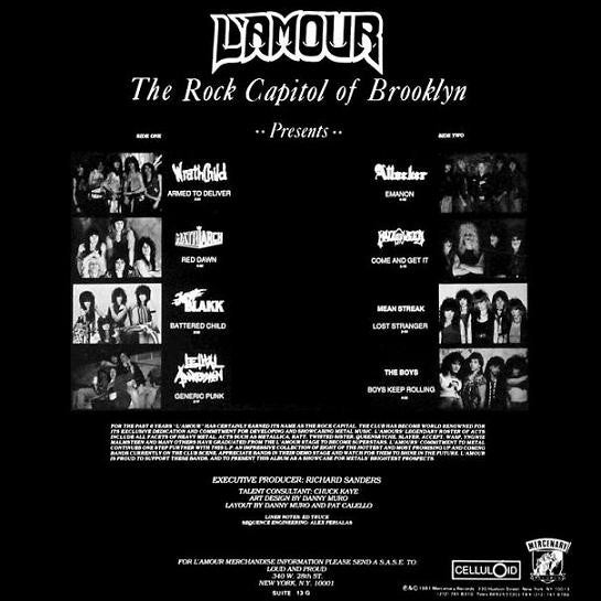 Various : L'Amour Rocks (LP, Album, Comp)