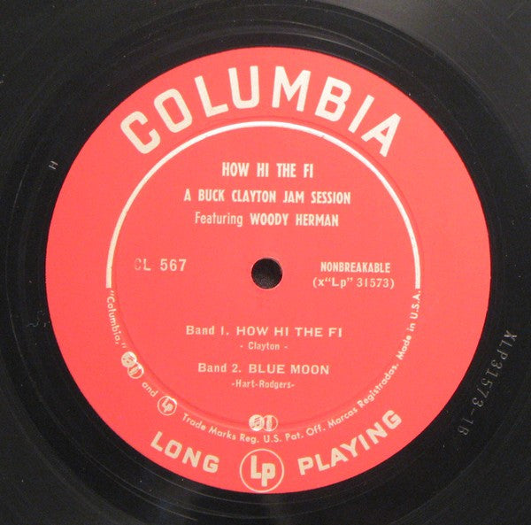 Buck Clayton Featuring Woody Herman : How Hi The Fi (LP, Mono)