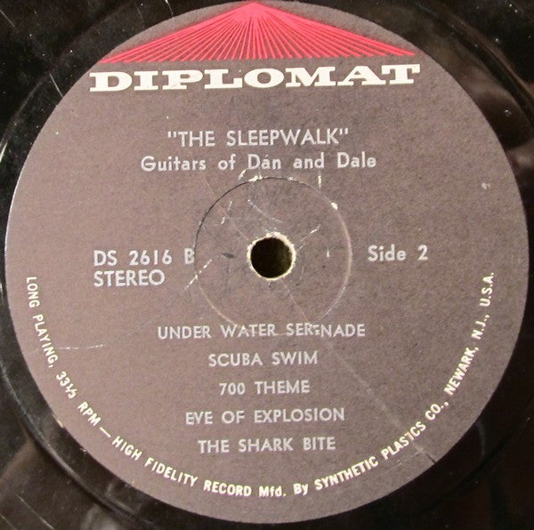 The "Sleepwalk" Guitars Of Dan & Dale* : Theme From Thunderball And Other Themes (LP, Album)