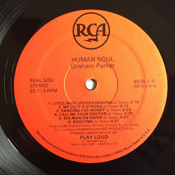 Graham Parker : Human Soul (LP, Album)
