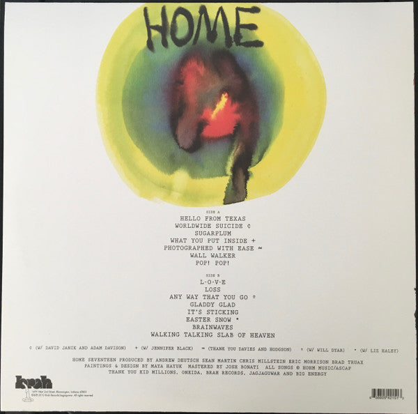Home : Seventeen (LP, Album)