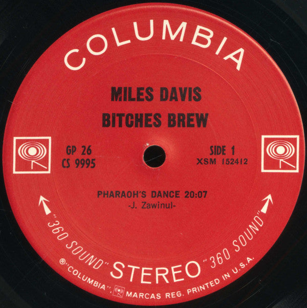 Miles Davis : Bitches Brew (2xLP, Album, San)
