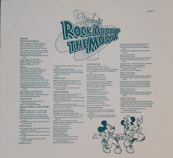 Mickey Mouse And The Gang : Mickey's Rock Around The Mouse (LP, Album)