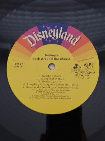 Mickey Mouse And The Gang : Mickey's Rock Around The Mouse (LP, Album)