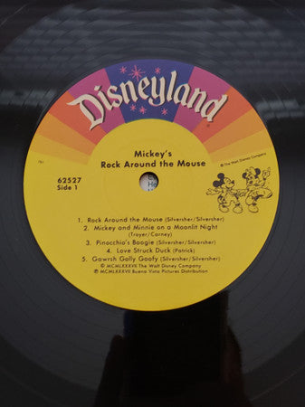 Mickey Mouse And The Gang : Mickey's Rock Around The Mouse (LP, Album)