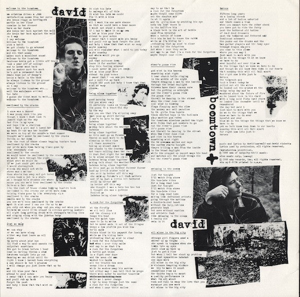 David + David : Boomtown (LP, Album, Ind)