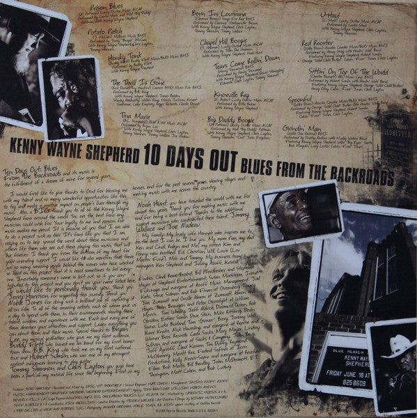 Kenny Wayne Shepherd : 10 Days Out (Blues From The Backroads) (2xLP, Album)