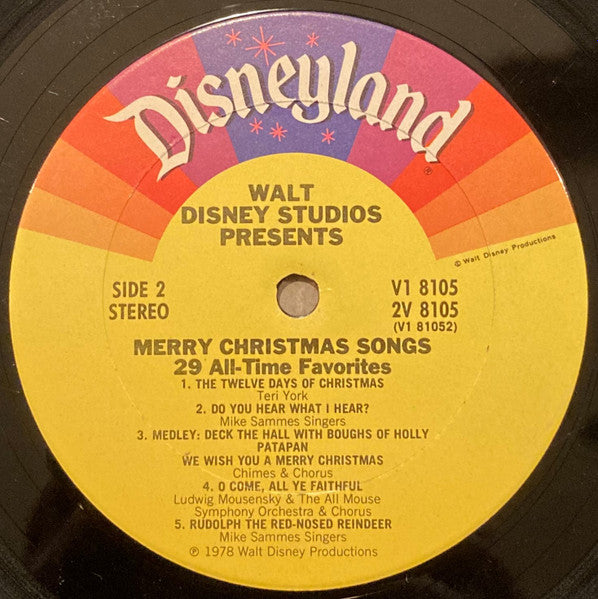 Various : Merry Christmas Songs: 29 All-Time Favorites (2xLP, Comp, Ter)