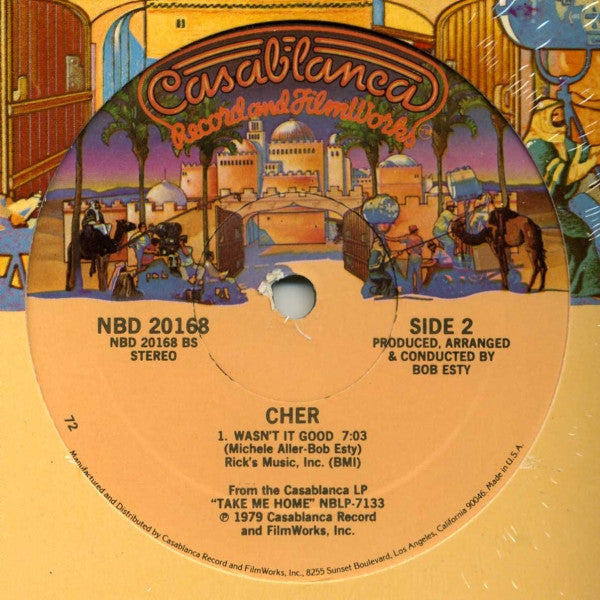 Cher : Take Me Home (12", Single, 72-)