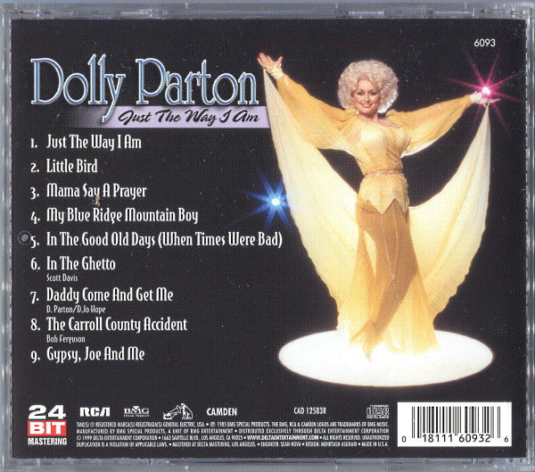 Dolly Parton : Just The Way I Am (CD, Comp, RE, RM)