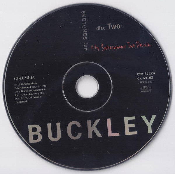 Jeff Buckley : Sketches For My Sweetheart The Drunk (2xCD, Album, Enh)