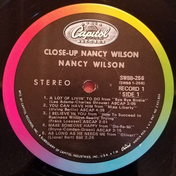 Nancy Wilson : Close-Up (2xLP, Album, Comp)
