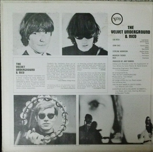 The Velvet Underground & Nico (3) : The Velvet Underground & Nico (LP, Album, RP, Eas)