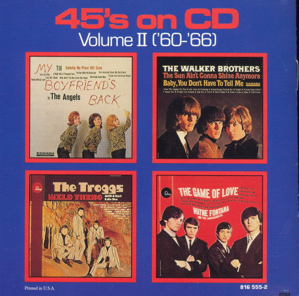 Various : 45's On CD Volume II ('60-'66) (CD, Comp)