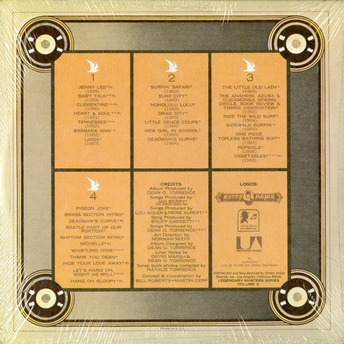 Jan & Dean : Jan & Dean Anthology Album (2xLP, Comp, Mono)