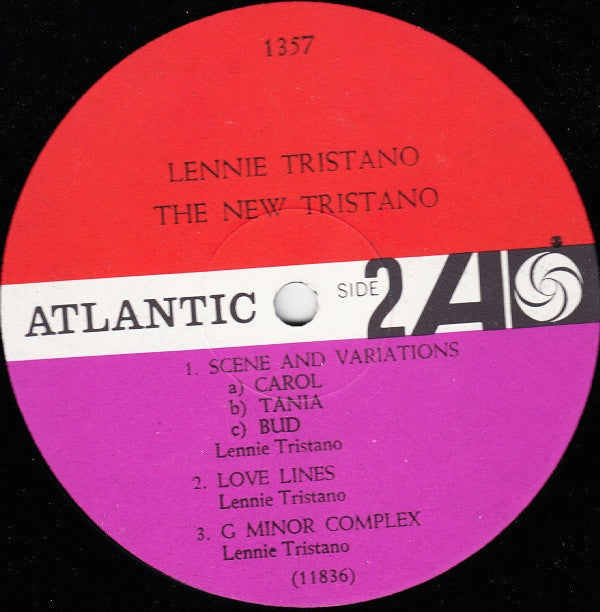 Lennie Tristano : The New Tristano (LP, Album, Mono)