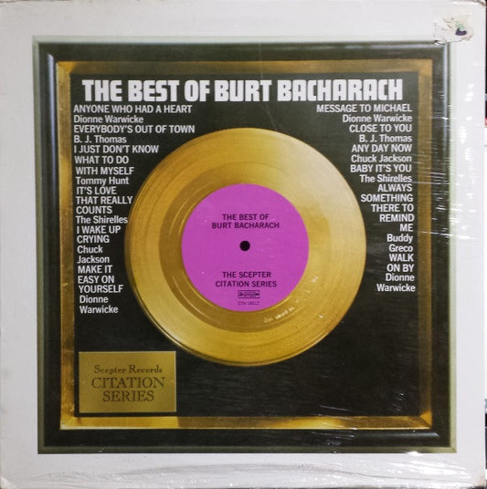 Various : The Best Of Burt Bacharach (LP, Comp)