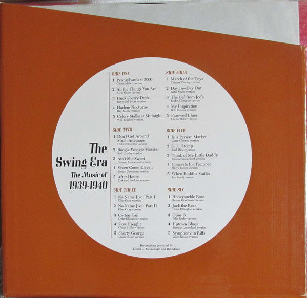 Various : The Swing Era: The Music Of 1939-1940: 1939: A Real Dream Of A Year (3xLP, Comp + Box)