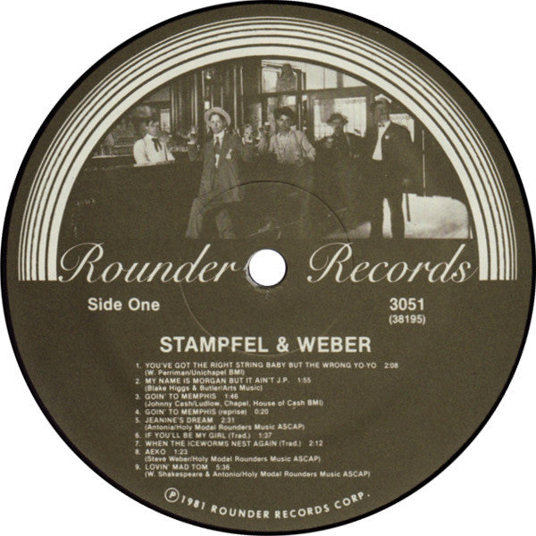 Stampfel* & Weber* : Going Nowhere Fast (LP, Album)