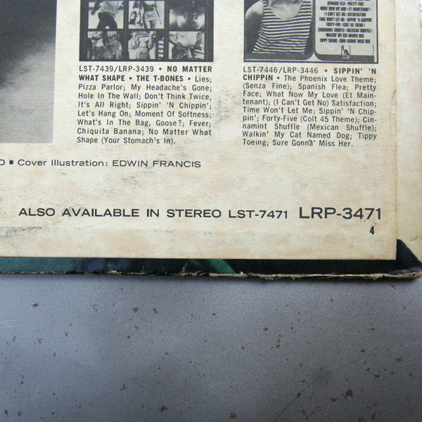 The T-Bones : Everyone's Gone To The Moon (And Other Trips) (LP, Album, Mono)