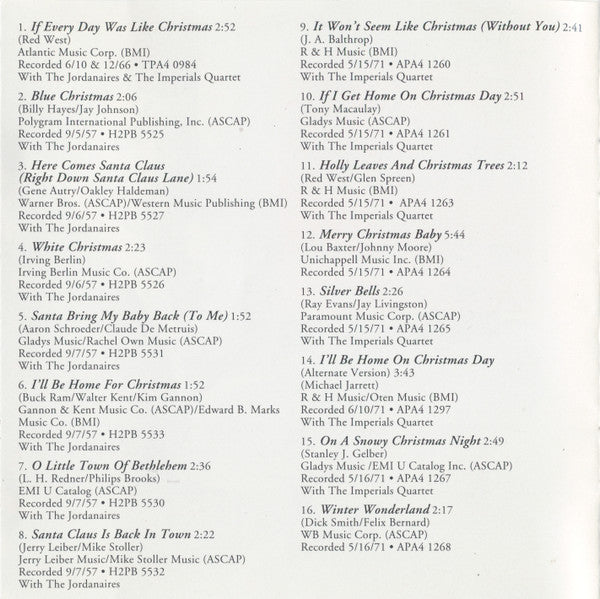 Elvis Presley : If Every Day Was Like Christmas (CD, Comp, RP, Cin)