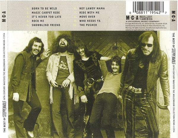 Steppenwolf : The Best Of Steppenwolf (CD, Comp, RE, RM)