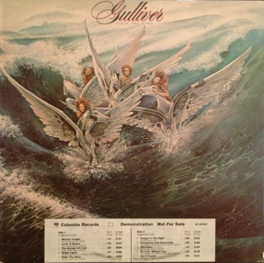 Gulliver (15) : Ridin' The Wind (LP, Album, Promo)