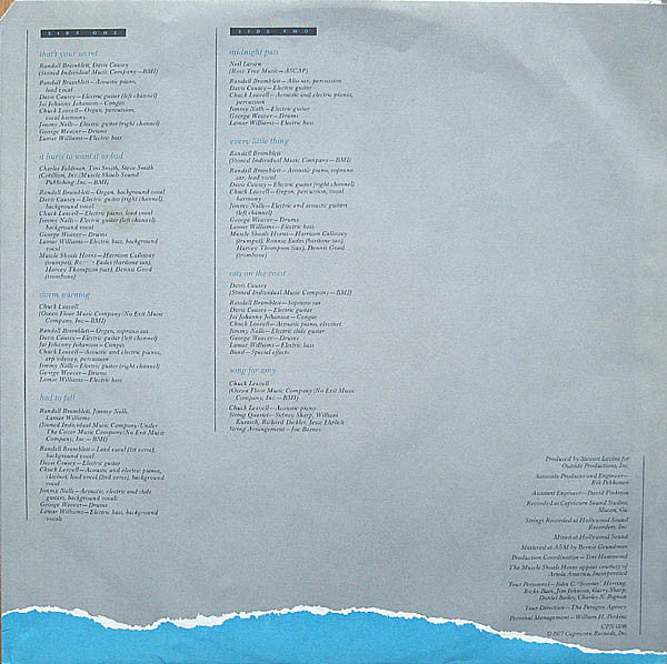 Sea Level : Cats On The Coast (LP, Album, San)