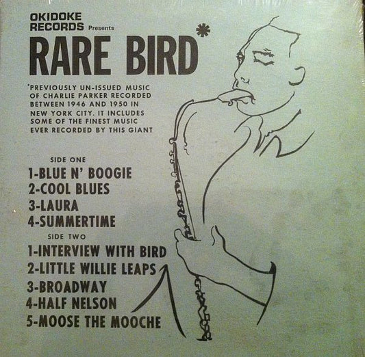 Charlie Parker : Rare Bird (LP, Comp, Unofficial)