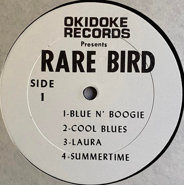 Charlie Parker : Rare Bird (LP, Comp, Unofficial)
