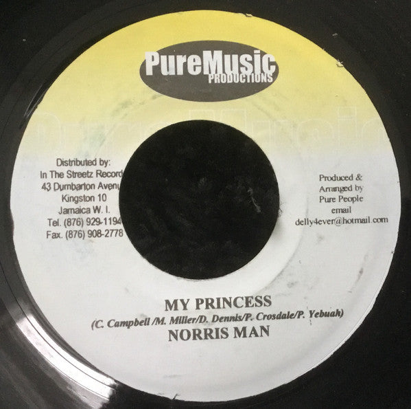 Norris Man* / Little Hero : My Princess / Come Home Early (7")