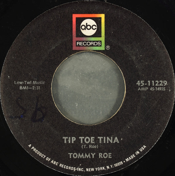 Tommy Roe : Jack And Jill (7", Single)