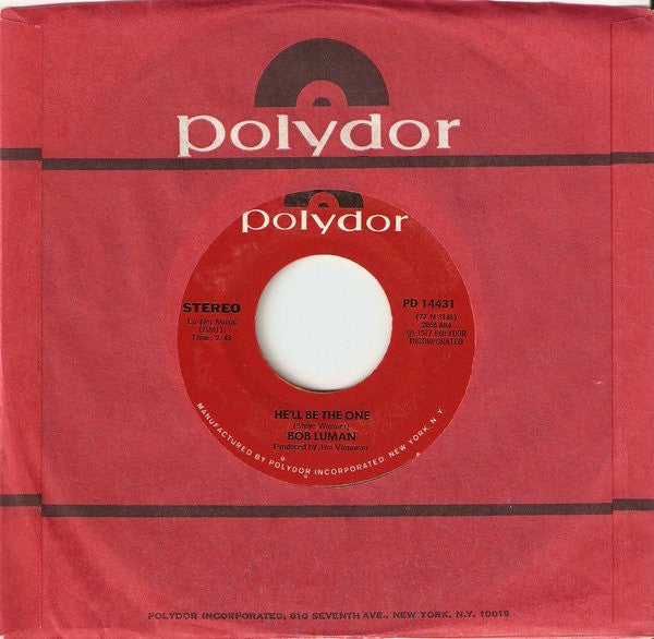 Bob Luman : The Pay Phone / He'll Be The One (7", Single, Mon)