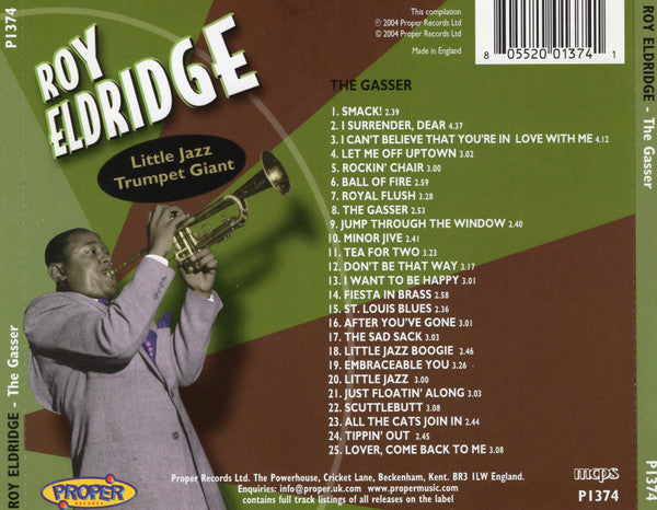 Roy Eldridge : Little Jazz Trumpet Giant (4xCD, Comp, RM)