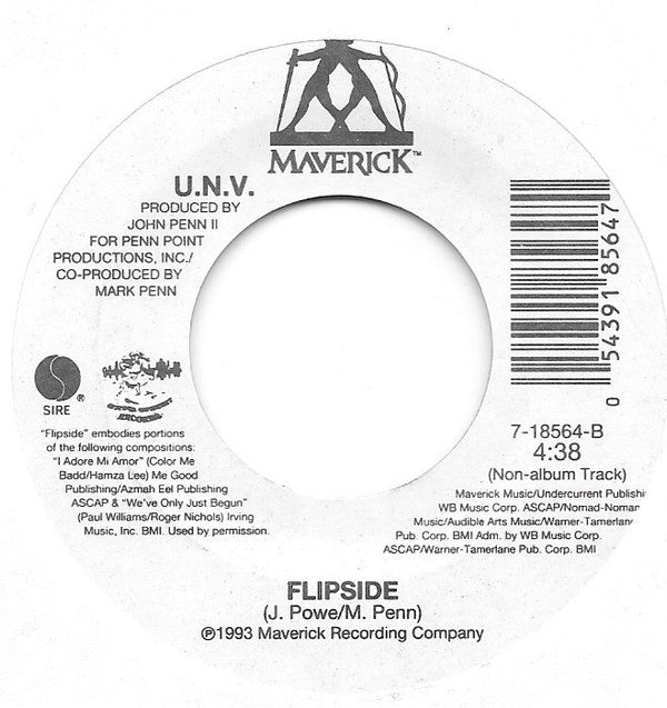 U.N.V.* : Something's Goin On (7")