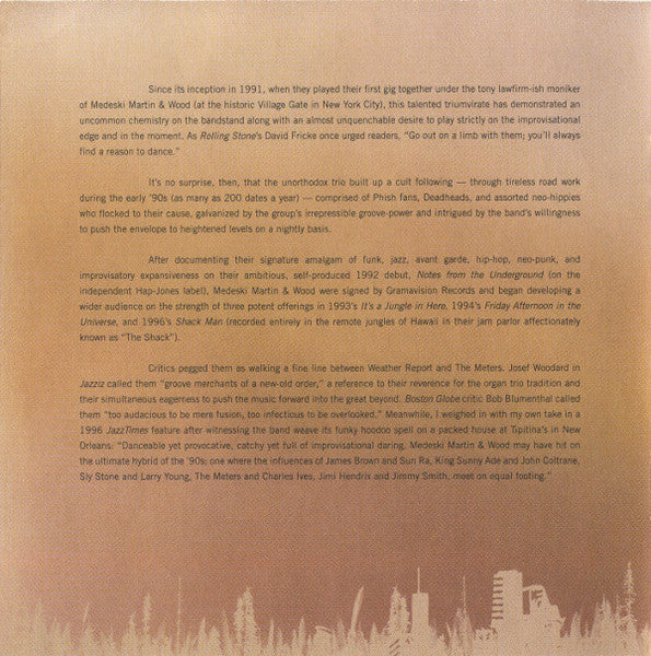 Medeski Martin & Wood : Note Bleu: Best Of Blue Note Years 1998 - 2005 (CD, Comp, Copy Prot.)
