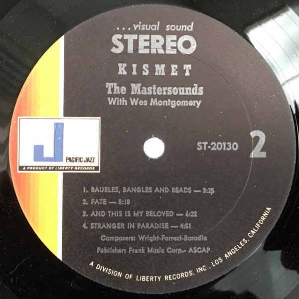The Mastersounds With Wes Montgomery : Kismet (LP, Album, RE)